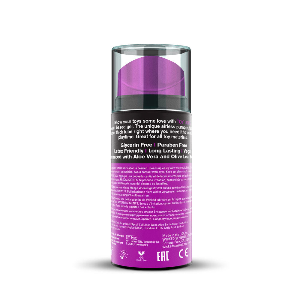 Wicked Toy Love Gel for Intimate Toys – 3.3 oz