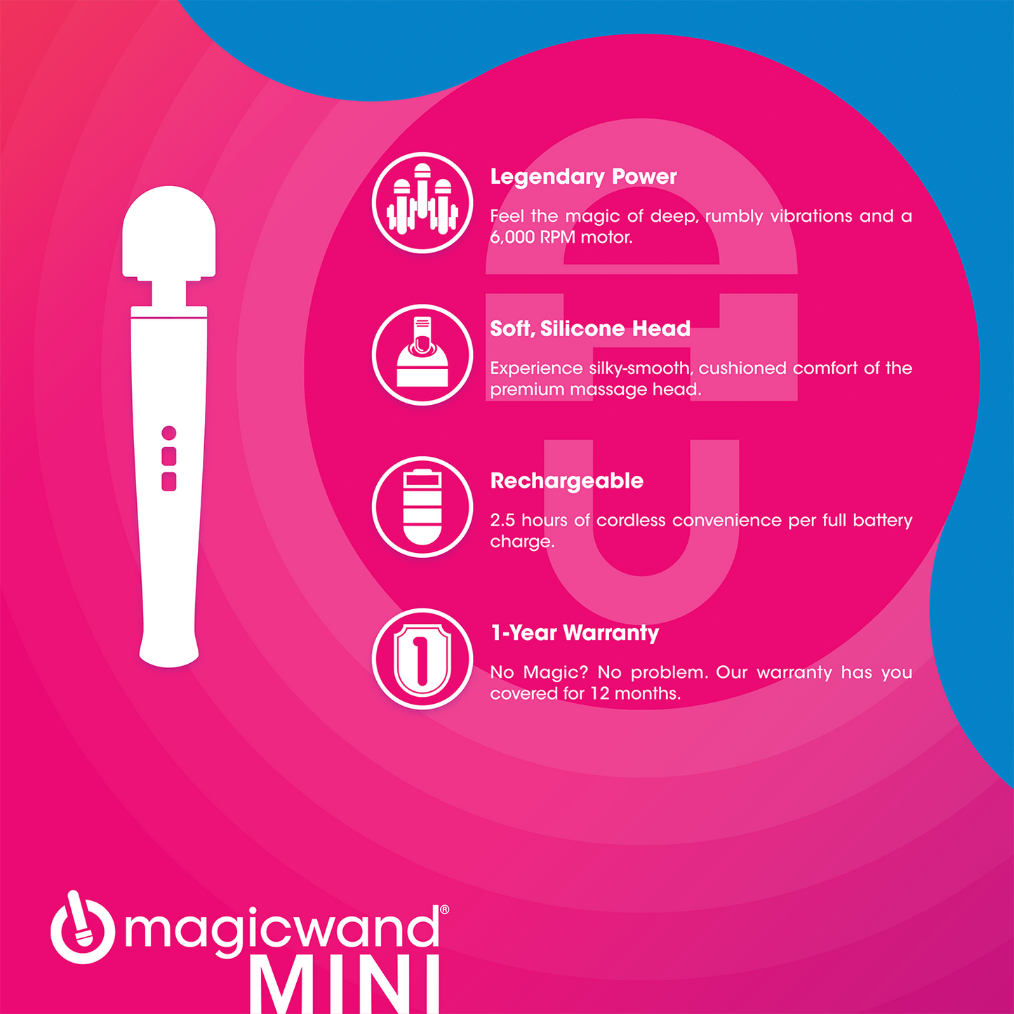 Magic Wand Mini HV-135 Personal Massager