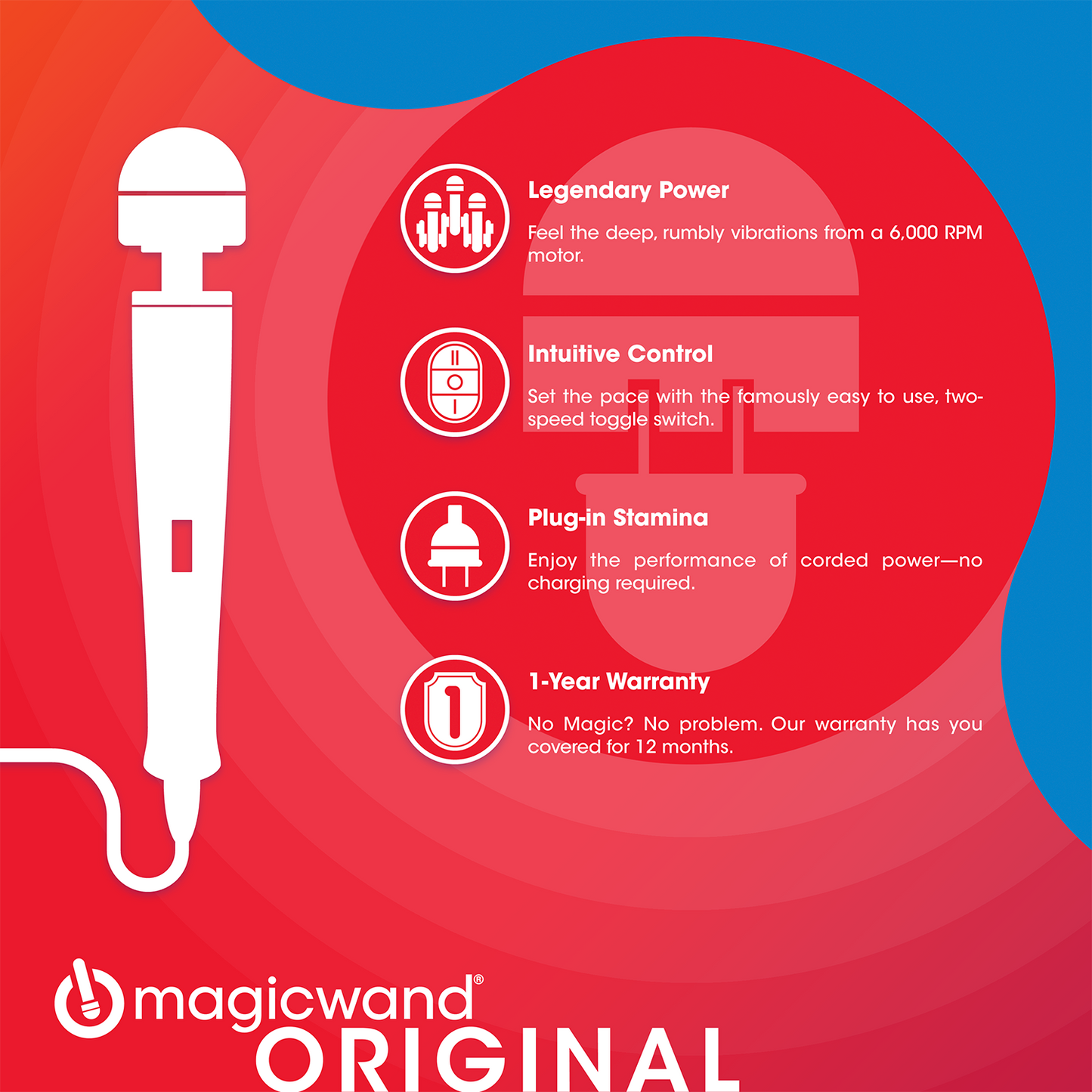 Magic Wand Original HV-260 Personal Massager