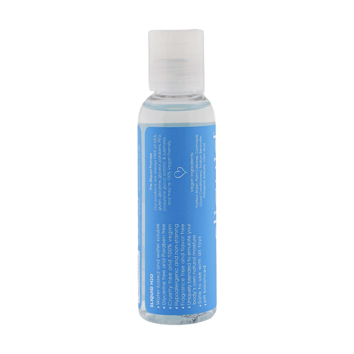 Sliquid Naturals H2O Water-Based Lubricant – 2 oz