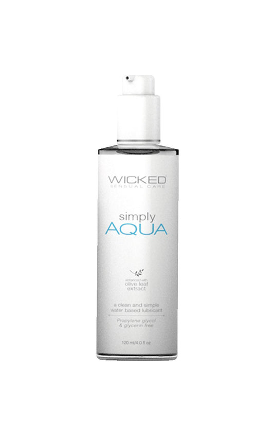 Wicked Simply Aqua Fragrance-Free Lubricant – 4 oz