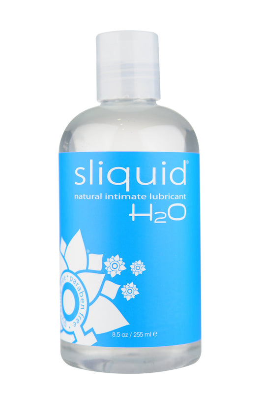 Sliquid Naturals H2O Water-Based Lubricant – 8.5 oz