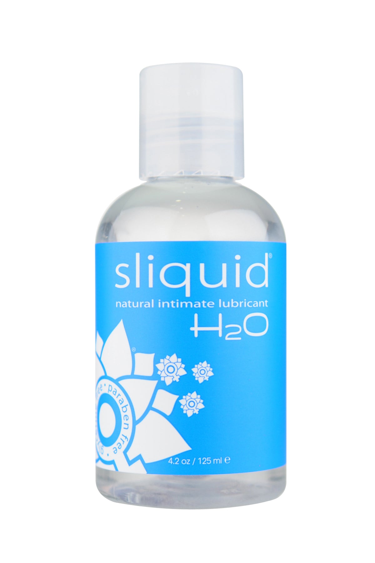 Sliquid Naturals H2O Water-Based Lubricant – 4.2 oz